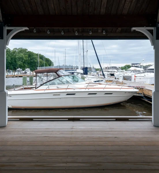 yacht przystani miejskiej South Haven w USA